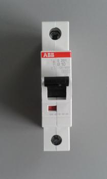 ABB Leitungsschutzschalter S201-B10 1-polig B10A 6kA